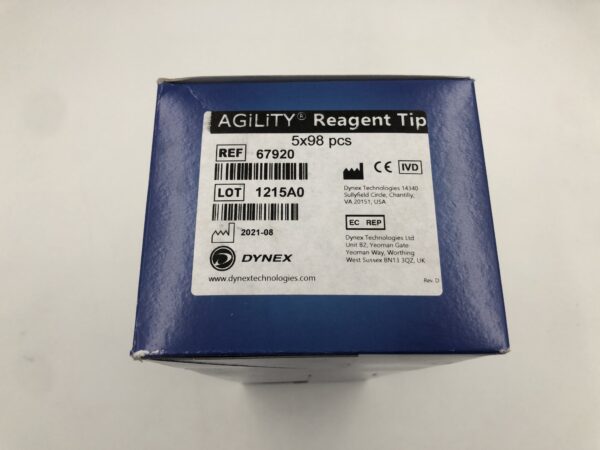Dynex 67920 Agility Reagent Tip (490/Box)