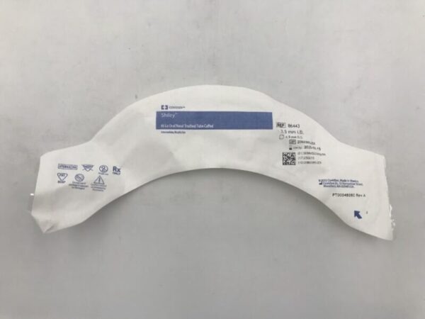 Covidien 86443 Shiley Hi-Lo Oral/Nasal Tracheal Tube Cuffed Intermediate, Murphy Eye
