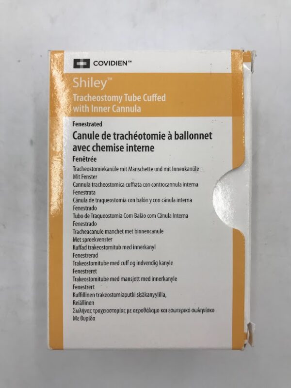 COVIDIEN 6FEN Shiley Tracheostomy Tube Cuffed with Inner Cannula 6.4mm=I.D. 10.8=O.D. (X)