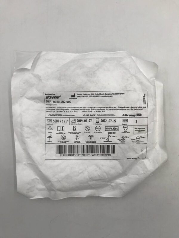Stryker 0350-202-000 Tube Set for Flocontrol Arthroscopy Pump (X)