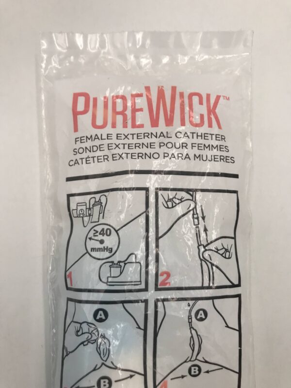 Bard PWF030F PureWick Female External Catheter ≥40mmHg (X)