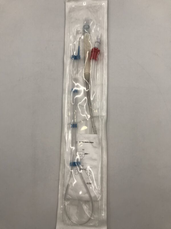 Medtronic 77618 EOPA 18Fr. Elongated One-Piece Arterial Cannula with Guidewire (X)