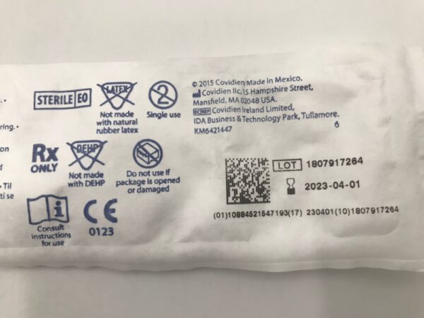 Covidien 460406E Argyle Feeding Tube Radiopaque 8Fr/Ch (X)