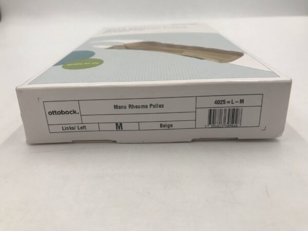 Ottobock 4025 Manu Rheuma Pollex Wrist Support Beige, Left, Medium