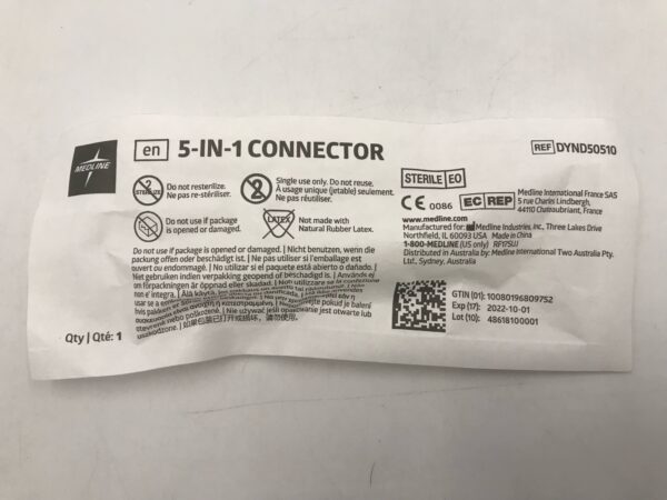 Medline DYND50510 5-In-1 Connector (X)
