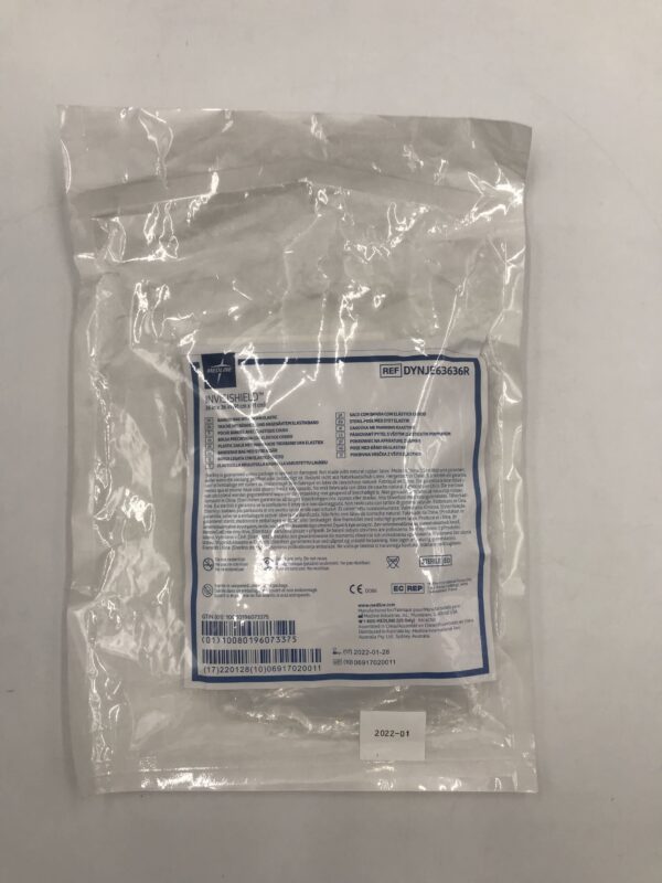 Medline DYNJE63636R Invisishield Banded Bag with Sewn Elastic 36in x 36in (X)