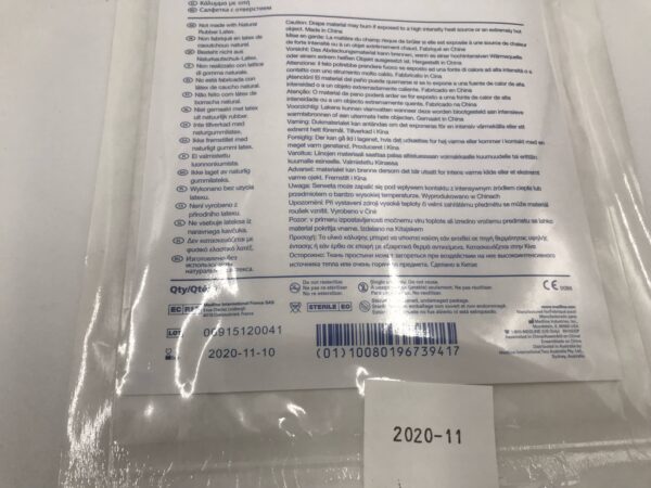 Medline DYNJSD1020 Invisishield Aperture Drape 40cm x 40cm (16in x 16in) (X)