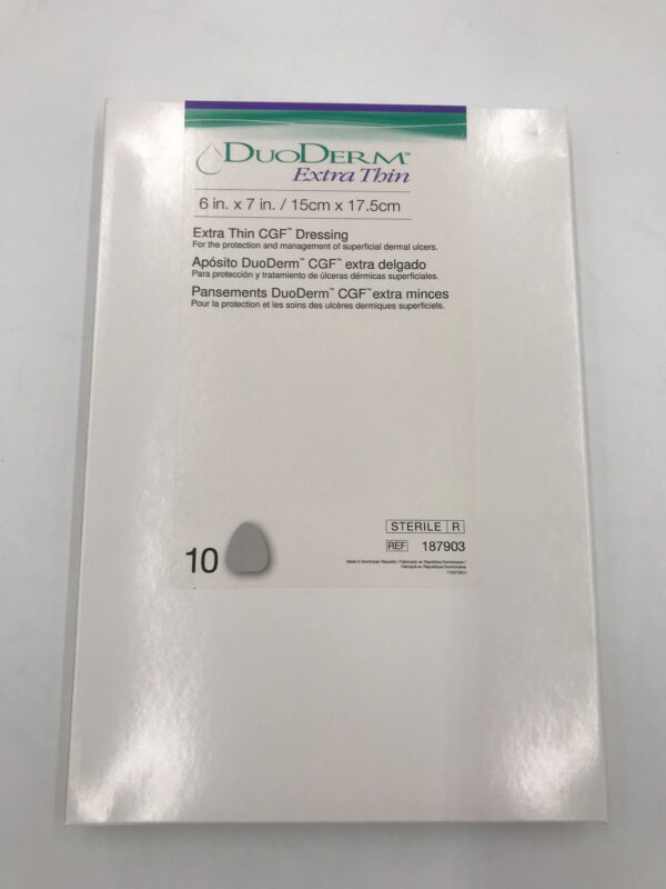 Convatec 187903 DuoDerm Extra Thin CGF Dressing 6in x 7in (10/Box)