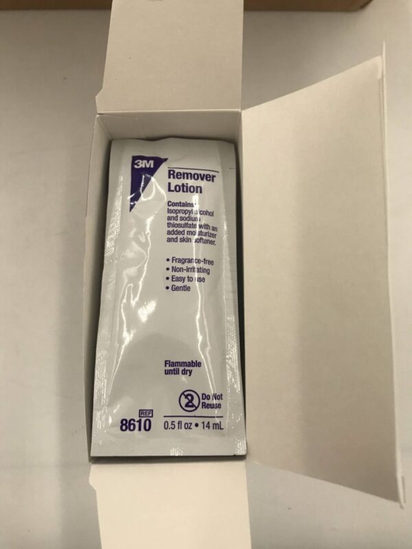 3M 8610 Remover Lotion 0.5fl oz (5 Boxes/Case) (X)