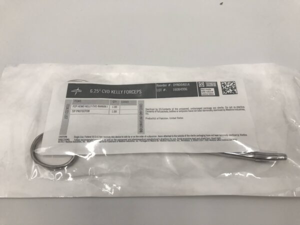 Medline DYND04014 6.25" CVD Kelly Forceps