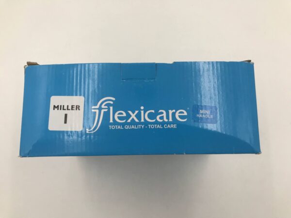 Flexicare 040-02-0410U BritePro Solo Single-Use Fiber Optic Mini Handle and Blade Millier 1 (10/Box)