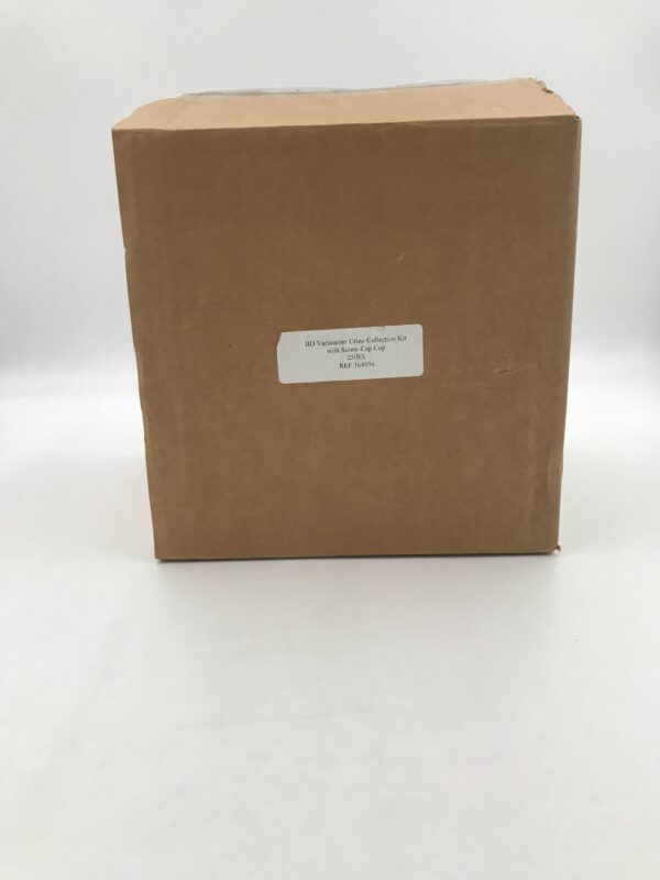 BD 364956 Vacutainer Urine Collection Kit with Screw-Cap Cup (25/Box) (X)