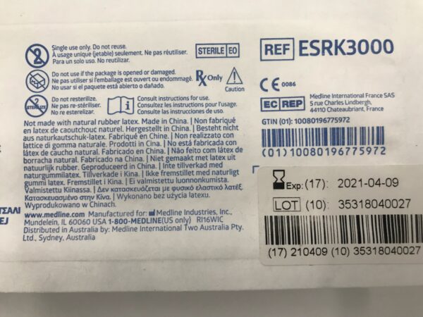 Medline ESRK3000 Cautery Pencil Rocker Stainless Steel Blade (X)