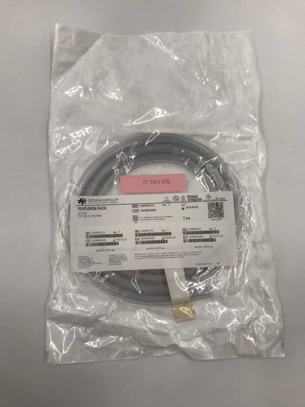 Sorin Group  020465101 Perfusion Pack Stock 72" x 3/8 x 3/32 TBG(X)