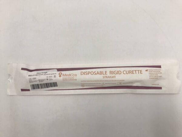 Medgyn Products 022210 Disposable Rigid Curette Straight 10mm (10/Pack) (X)