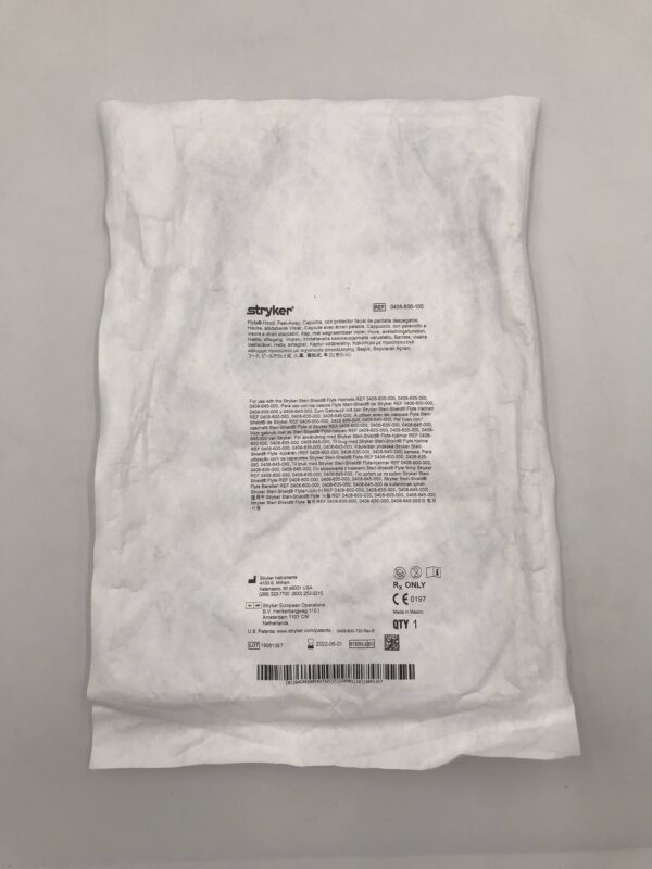 STRYKER 0408-800-100 Flyte Hood, Peel-Away Capucha (X)