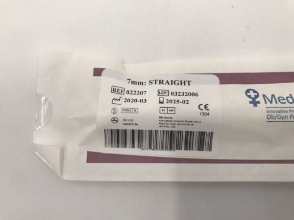 Medgyn 022207 Disposable Rigid Curette 7mm Straight (10/Pack) (X)
