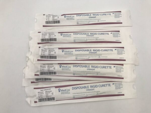 Medgyn 022207 Disposable Rigid Curette 7mm Straight (10/Pack) (X)