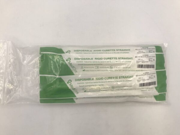 Medgyn 022209 Disposable Rigid Curette 9mm Straight (10/Pack)