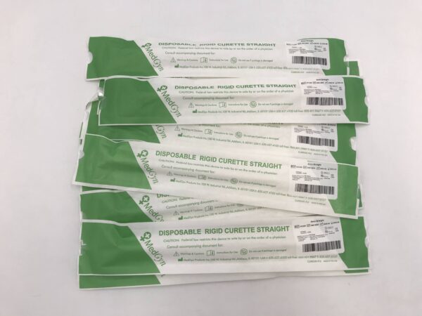 Medgyn 022209 Disposable Rigid Curette 9mm Straight (10/Pack)