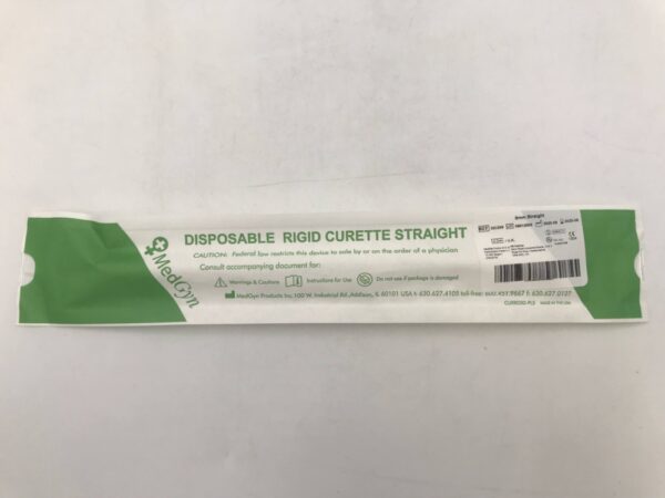 Medgyn 022209 Disposable Rigid Curette 9mm Straight (10/Pack)