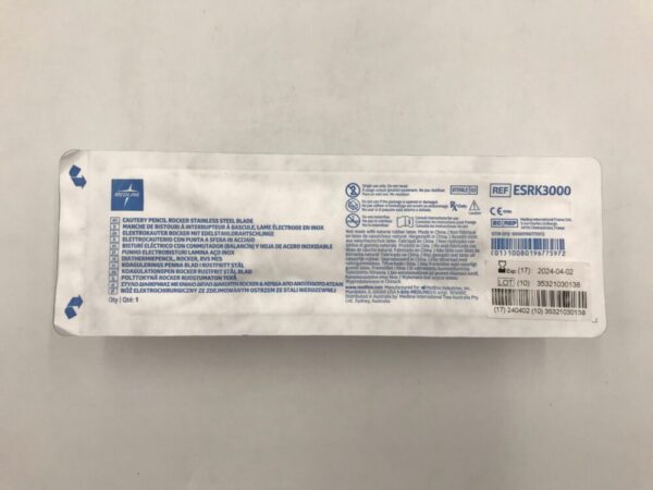 MEDLINE ESRK3000 Cautery Pencil Rocker Stainless Steel Blade
