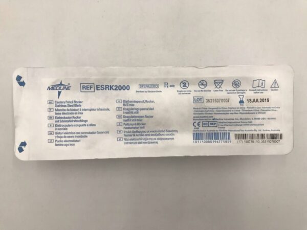 MEDLINE ESRK2000 Cautery Pencil Rocker Stainless Steel Blade (X)