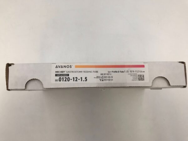 AVANOS 0120-12-1.5 Mic-Key Gastrostomy Feeding Tube 12F x 1.5cm(X)