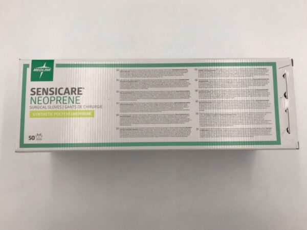 MEDLINE MSG6355 Sensicare Neoprene Surgical Gloves 5 1/2 (50/Box)