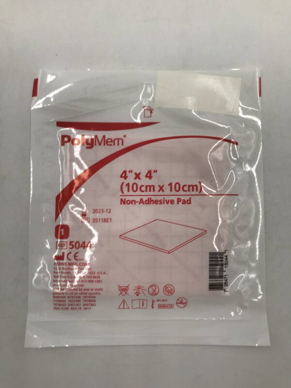 FERRIS 5044 PolyMem Non-Adhesive Pad 10cm x 10cm
