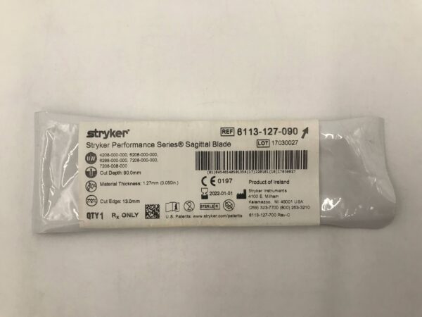 Stryker 6113-127-090 Performance Series Sagittal Blade (X)