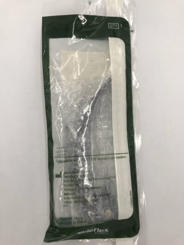 Teleflex 4150130 Rush Polaris Single-Use Fiber Optic Laryngoscope Blade Mac3