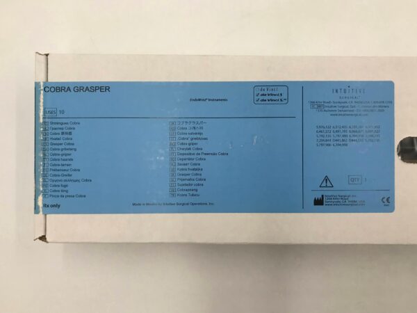 INTUITIVE SURGICAL 420190 Da Vinci Si Cobra Grasper 8mm (10 Uses)(Broken Seal)
