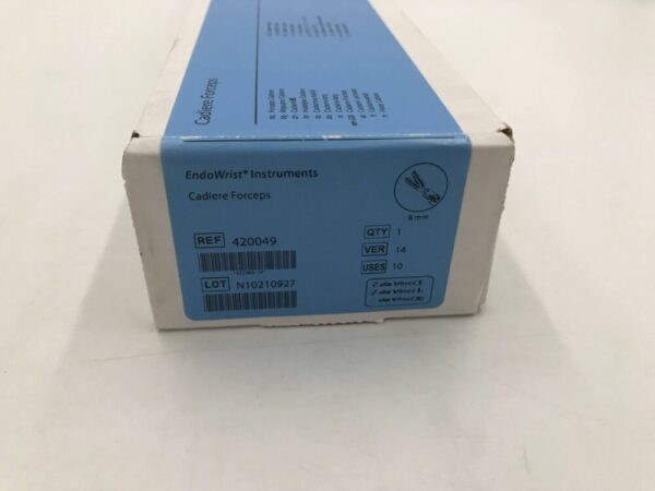 INTUITIVE SURGICAL 420049 Da Vinci Si EndoWrist Instruments Cadiere Forceps 8mm (10 Uses)(Broken Seal)