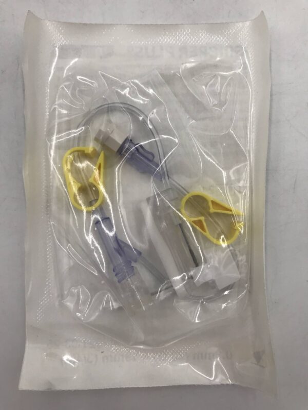 Smiths Medical 21-2865-24 Gripper Plus Deltec Non-Coring Safety Needle with Luer Lock Y-Site and Prepierced Injection Cap