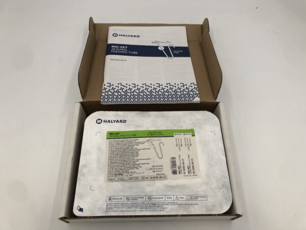 Halyard 0230-18-2.3 Mic-Key* Jejunal Feeding Tube Low-Profile J-Tube Kit 18Fr (X)
