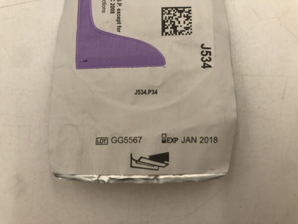Ethicon J534 Vicryl Coated Suture Undyed Braided 0 27" OS-6 36mm Reverse Cutting (X)