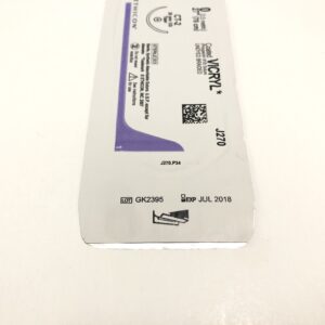 Ethicon J270 Vicryl Coated Suture Undyed Braided 0 27