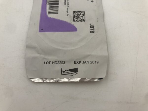 Ethicon J978 Vicryl Coated Suture Undyed Braided 0 36" CTX 48" Taper (X)