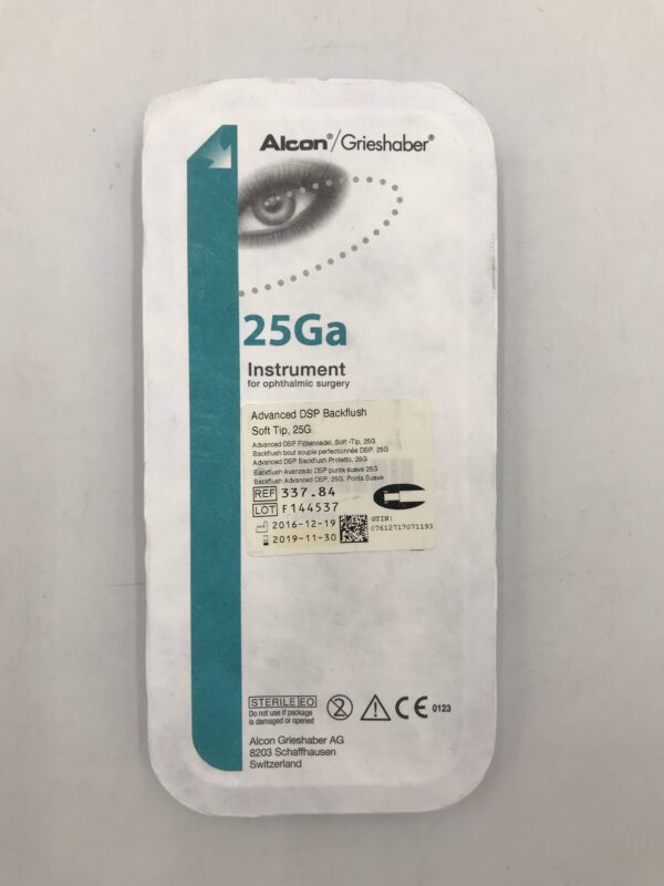 ALCON 337.84 Advanced DSP Backflush Soft Tip 25G (X)