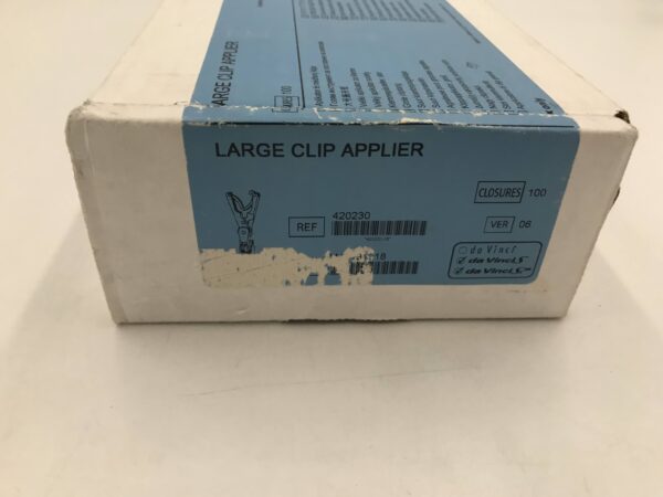 INTUITIVE SURGICAL 420230 Da Vinci Si Large Clip Applier (Broken Seal)(100Closures)