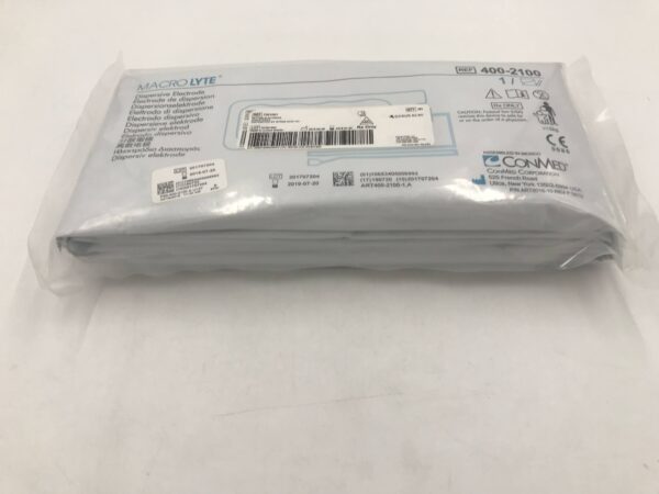CONMED 400-2100 MacroLyte Dispersive Return Electrode (5/Pkg)(X)