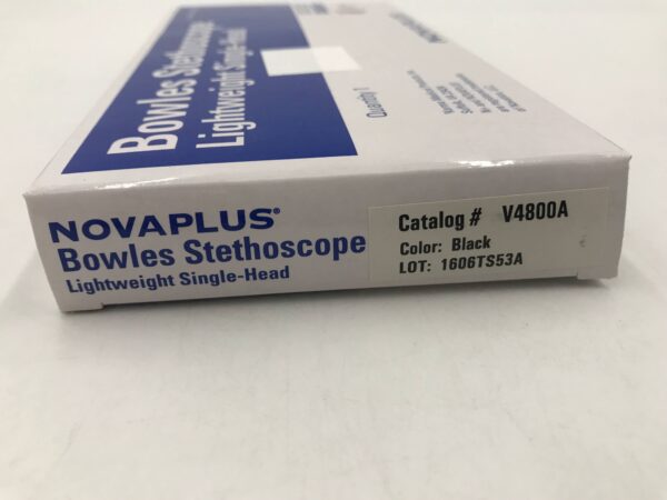 KERMA MEDICAL V4800A NovaPlus Bowles Stethoscope Light Weight Black