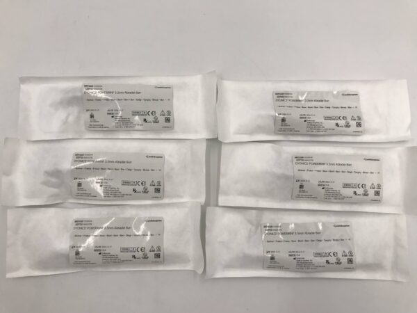 Smith & Nephew 72201519 Dyonics Powermini 3.5mm Abrader Burr Endoscopic Surgery Blades (6/Box) (X)