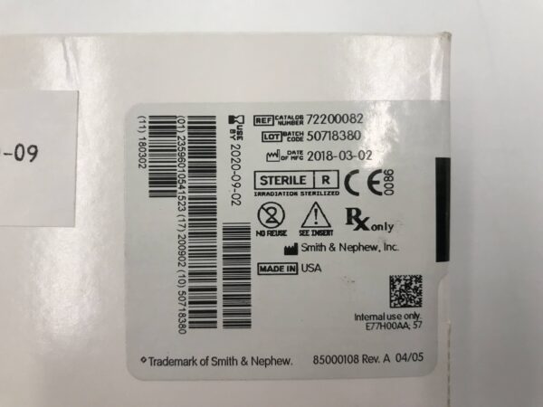 Smith & Nephew 72200082 Dyonics Power 5.5mm Abrader Burr Arthroscopic Surgery Blades (3/Box) (X)