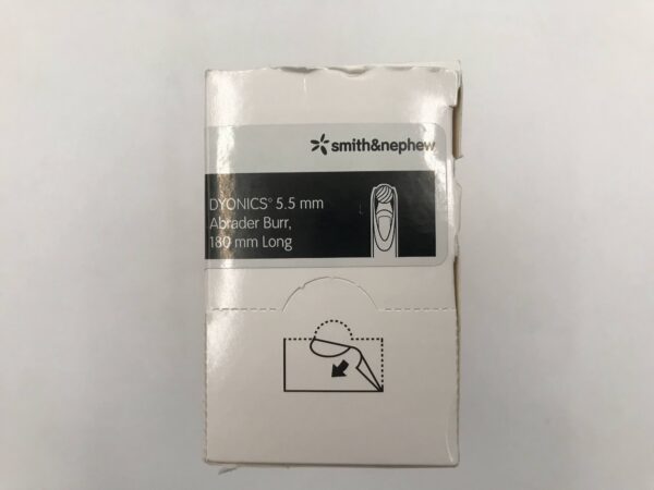 Smith & Nephew 72200082 Dyonics Power 5.5mm Abrader Burr Arthroscopic Surgery Blades (3/Box) (X)