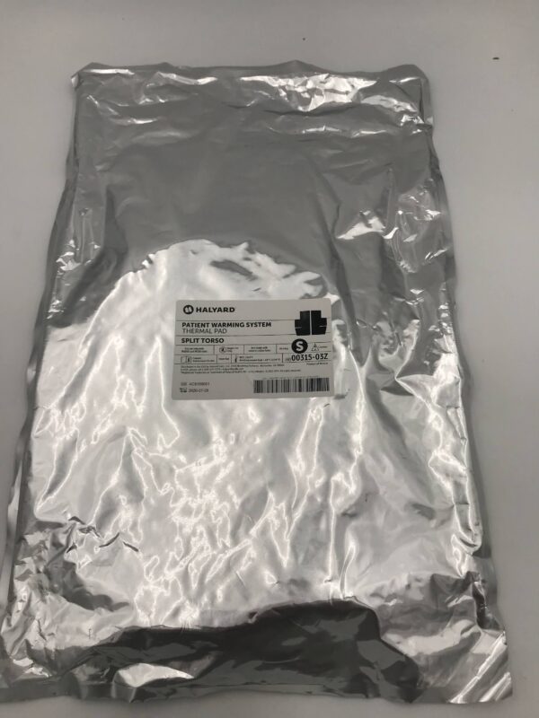Halyard 00315-03Z Patient Warming System Thermal Pad Split Torso S (X)