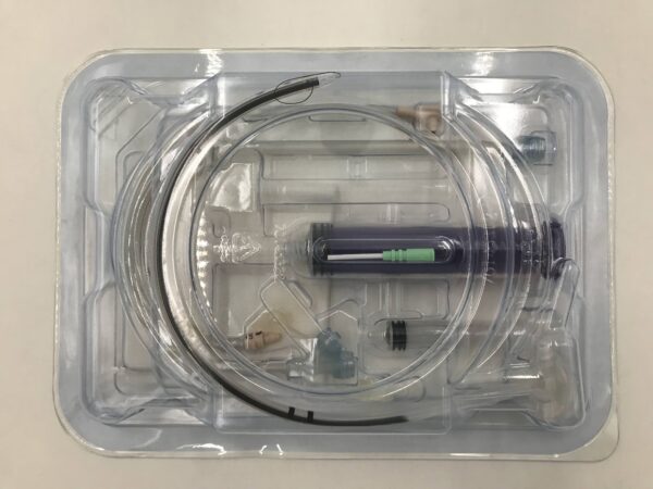 Halyard 8270-18-1.5-30 Mic-Key* Gastric-Jejunal Feeding Tube Kit Extension Sets with ENFit Connectors 18Fr (X)