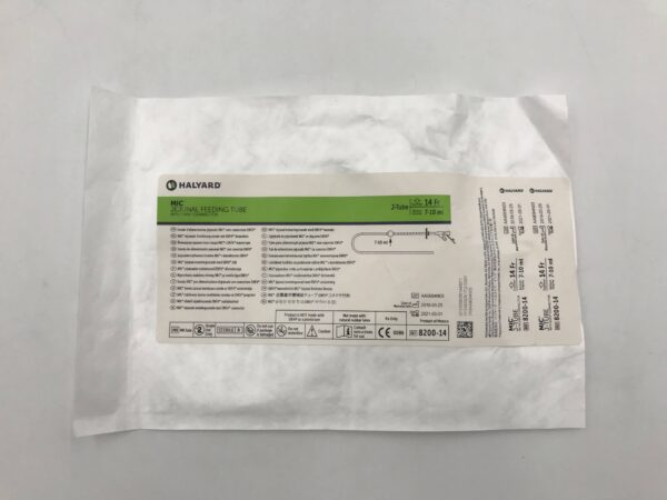 Halyard 8200-14 Mic* Jejunal Feeding Tube with ENFit Connectors J-Tube 14Fr (X)