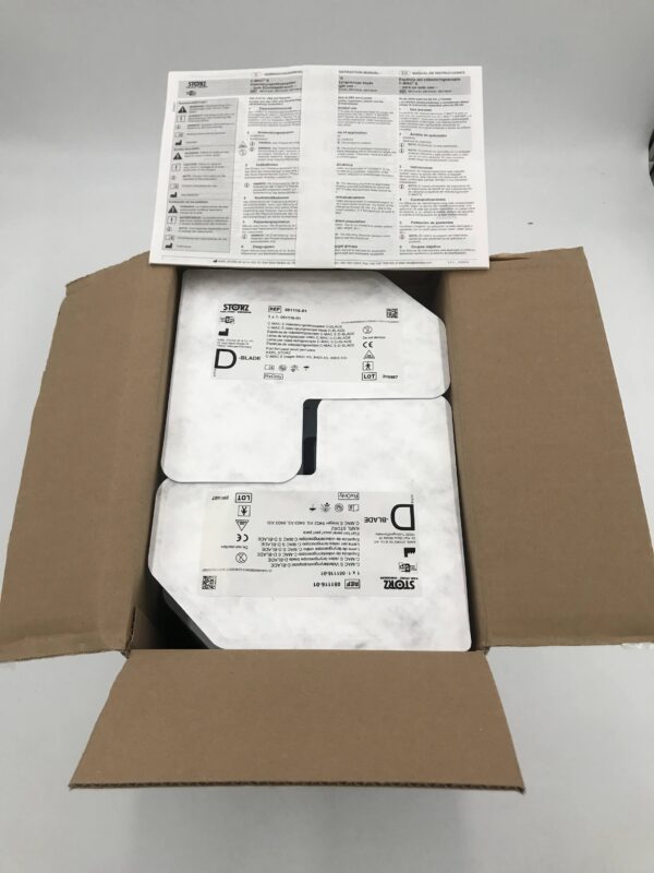 Storz 051116-10 C-MAC S Video Laryngoscope Blade D-Blade (10/Box)